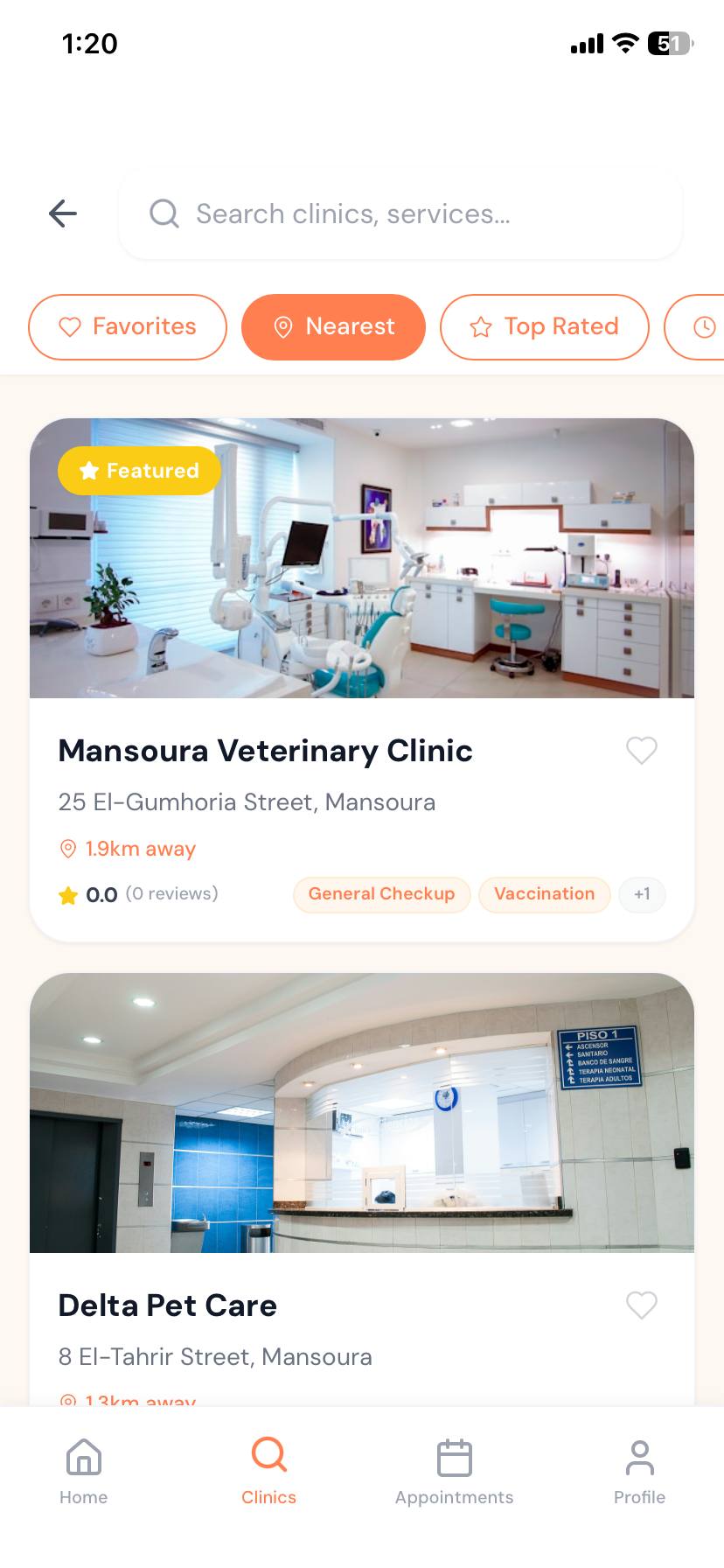 Explore vets